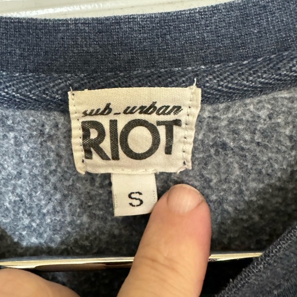 Retro KALE Classic College Vegan Women’s S Sub Urban Crew Sweatshirt MINTY - Picture 4 of 4